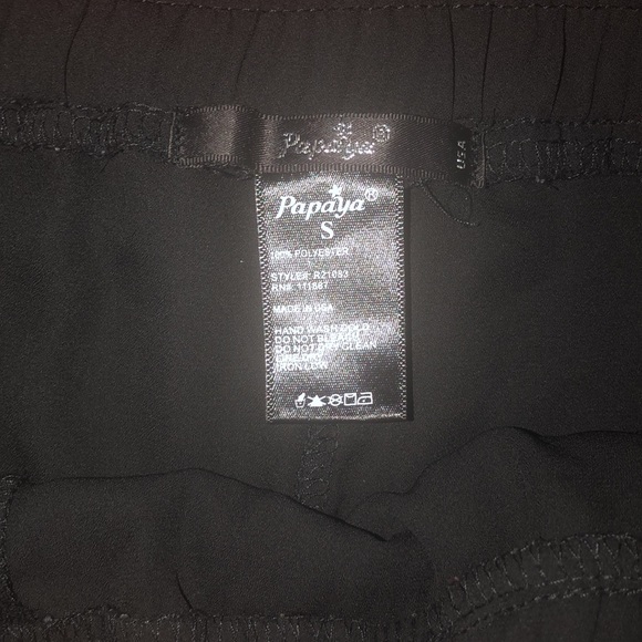 Prwnd papaya sequin short size S - Picture 3 of 9